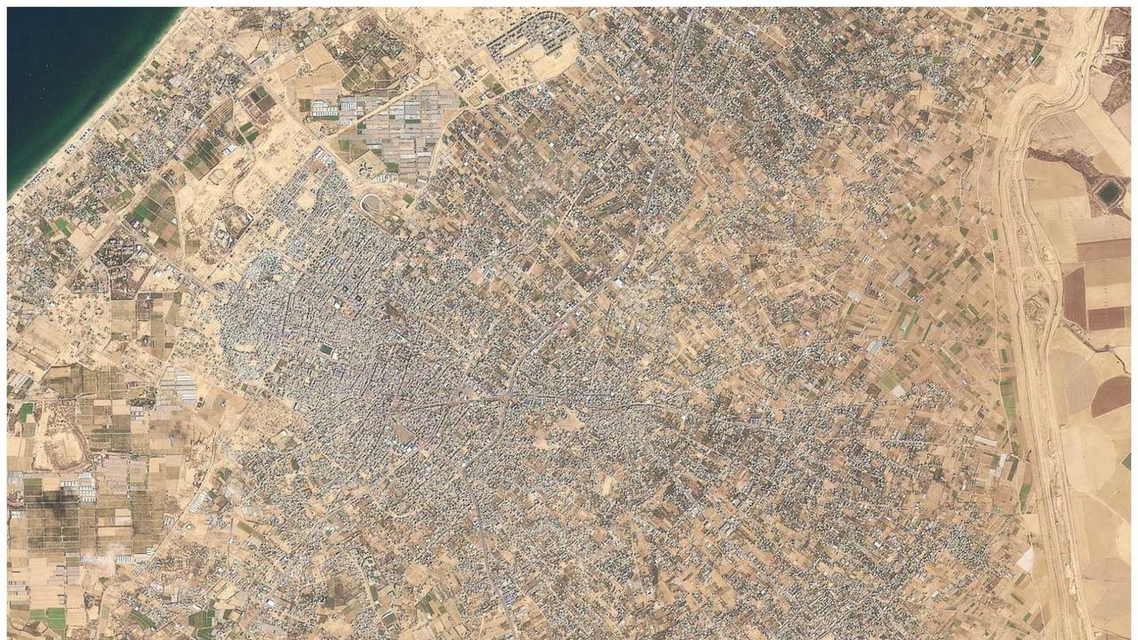 Citra satelit ungkap kehancuran Jalur Gaza setelah 15 bulan dibombardir Israel