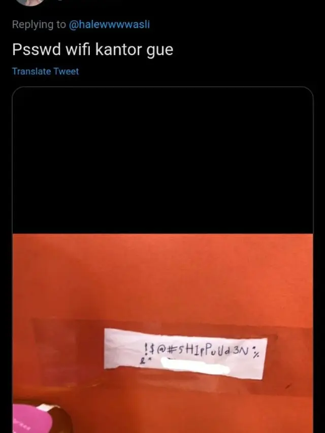 Bikin Mikir sampai Nyeleneh, Ini 5 Tulisan Password WiFi yang Kocak Banget