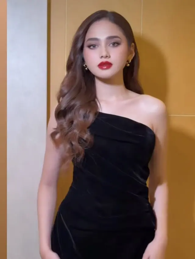 Gaya rambut Syifa Hadju saat Kondangan. [@vinkihanafi]