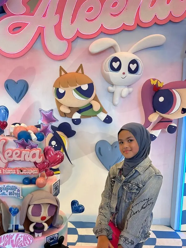 Ultah Aleena Anak Olla Ramlan