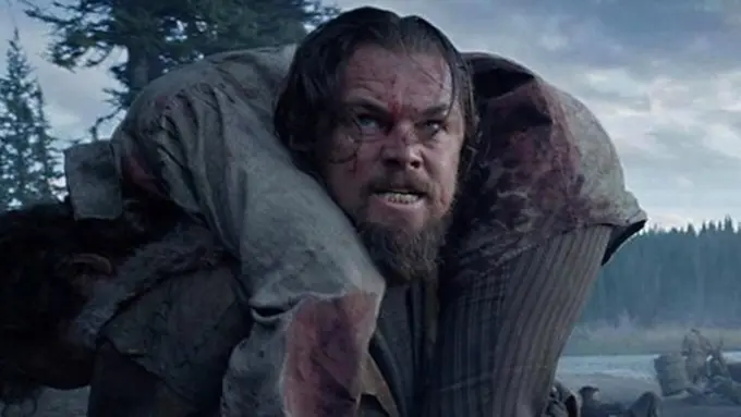 [Bintang]  Leonardo DiCaprio di film 'The Revenant'