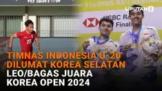 Timnas Indonesia U-20 dilumat Korea Selatan himgga Leo/Bagas juara Korea Open 2024 di News Flash Sport Liputan6.com.