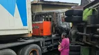 Kecelakaan Beruntun di Deli Serdang Bikin 4 Rumah dan Gedung Sekolah Rusak