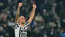 Penyerang Juventus, Simone Zaza menjadi penentu kemenangan timnya atas Napoli pada lanjutan Liga Italia Serie A pekan ke-25 di Juventus Stadium, Turin. (AFP / Giuseppe Cacace)