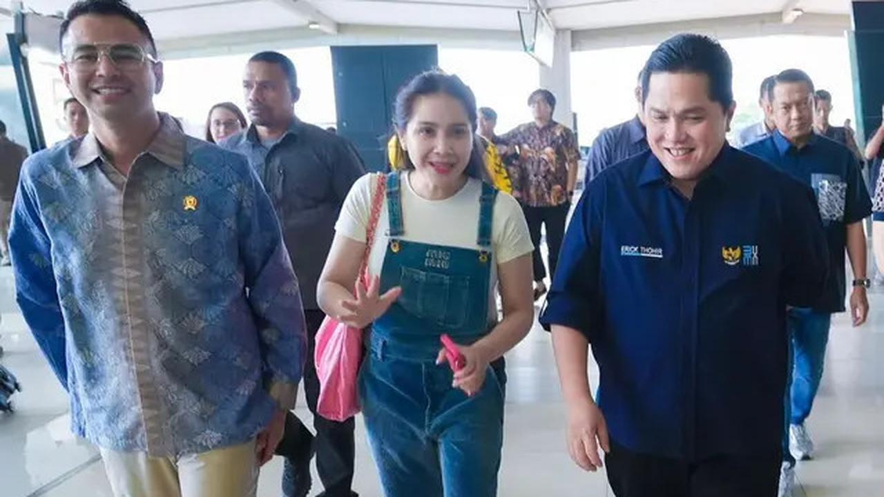 Disebut Saltum, Nagita Slavina Kenakan Overall Pants Rp43 Jutaan Saat Dampingi Raffi Ahmad Melihat Terminal 3 Bandara Soetta