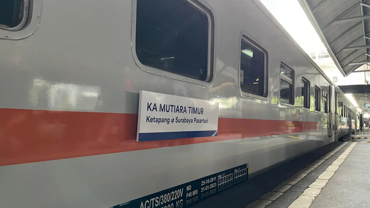 KAI Operasikan KA Mutiara Timur Relasi Surabaya - Ketapang untuk Antisipasi Libur Panjang Iduladha