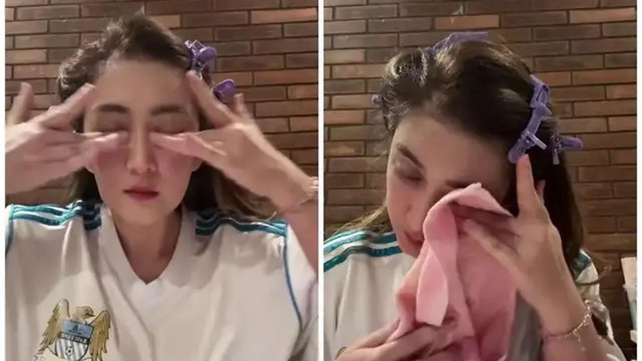 5 Rutinitas Skincare Malam Nafa Urbach Ini Bikin Wajah Kencang di Usia 40-an, Tanpa Operasi Plastik