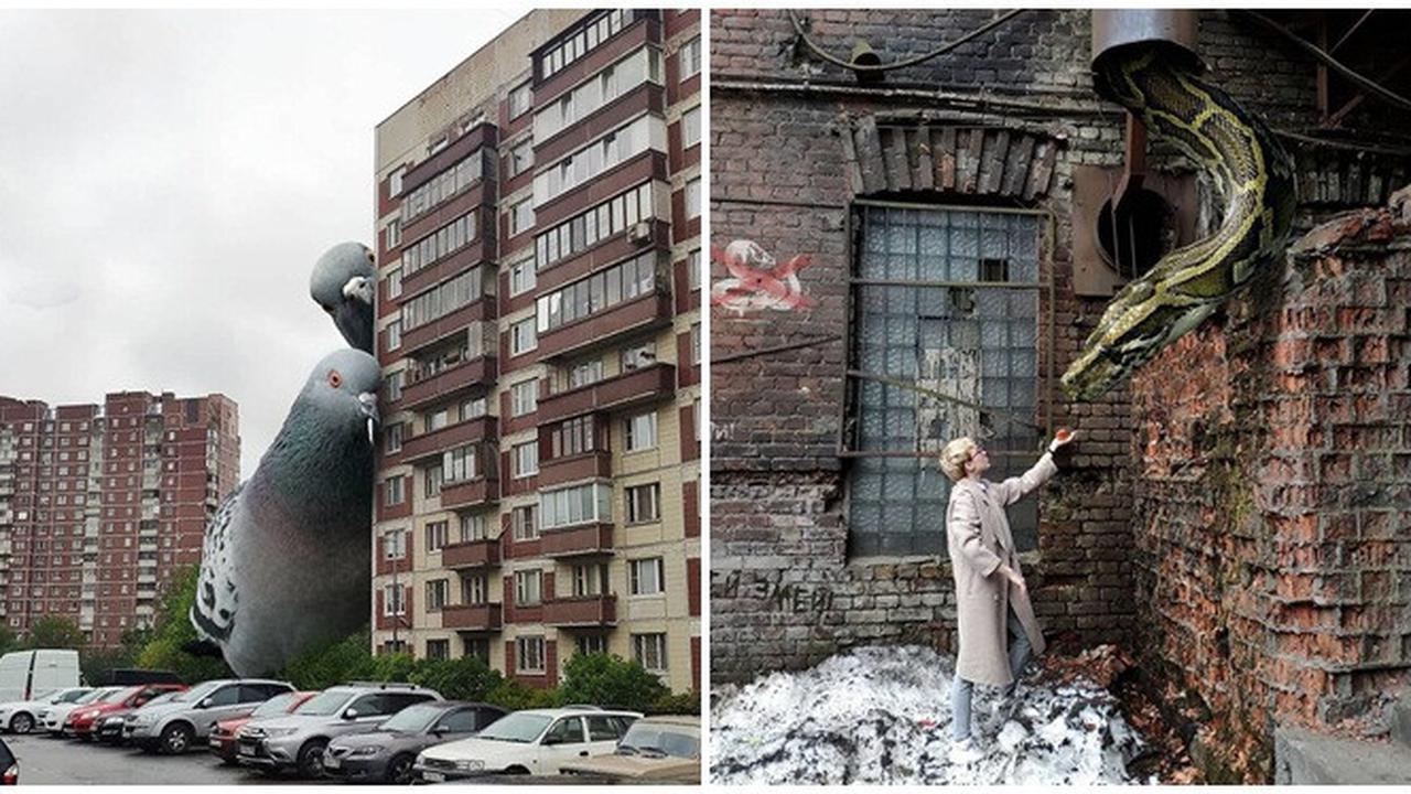 8 Ilustrasi Digital Ubah Bentuk Hewan Jadi Raksasa Ini Curi Perhatian