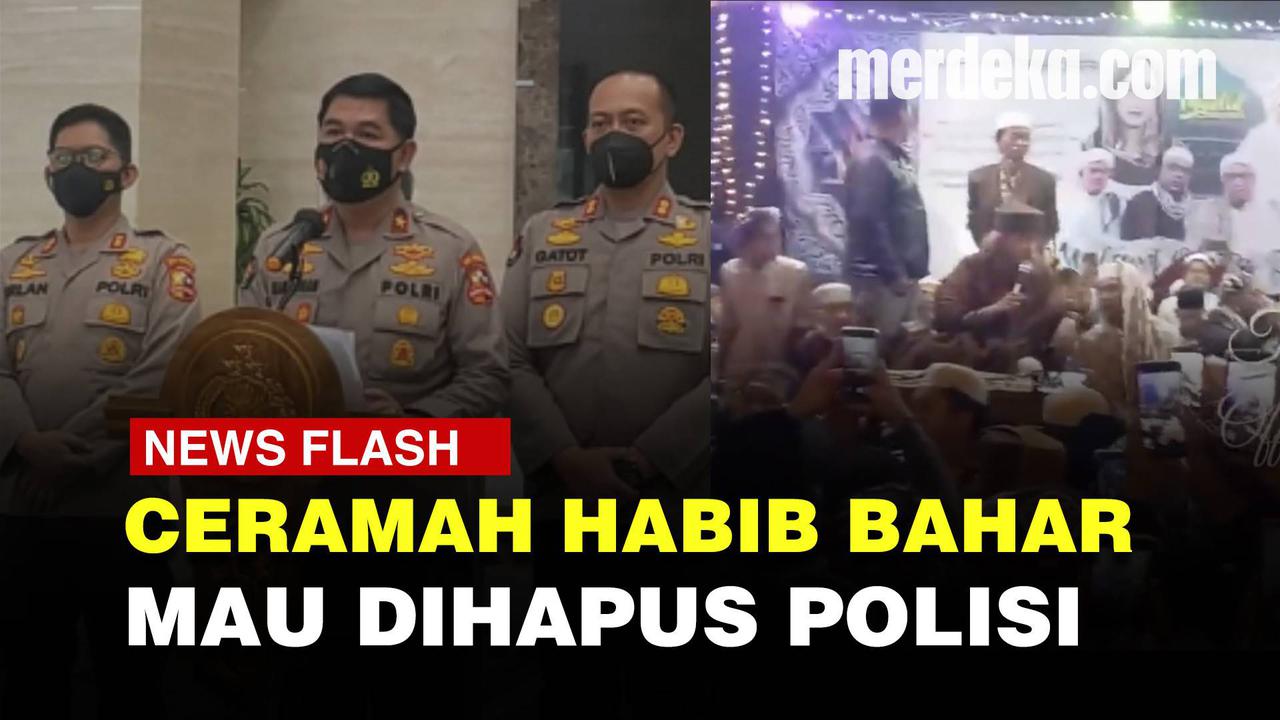 VIDEO: Polisi Segera Musnahkan Video Ceramah Habib Bahar Bin Smith di YouTube