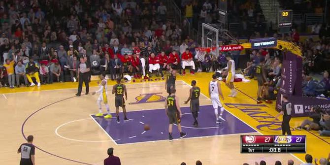 VIDEO : GAME RECAP NBA 2017-2018, Lakers 132 vs Hawks 113