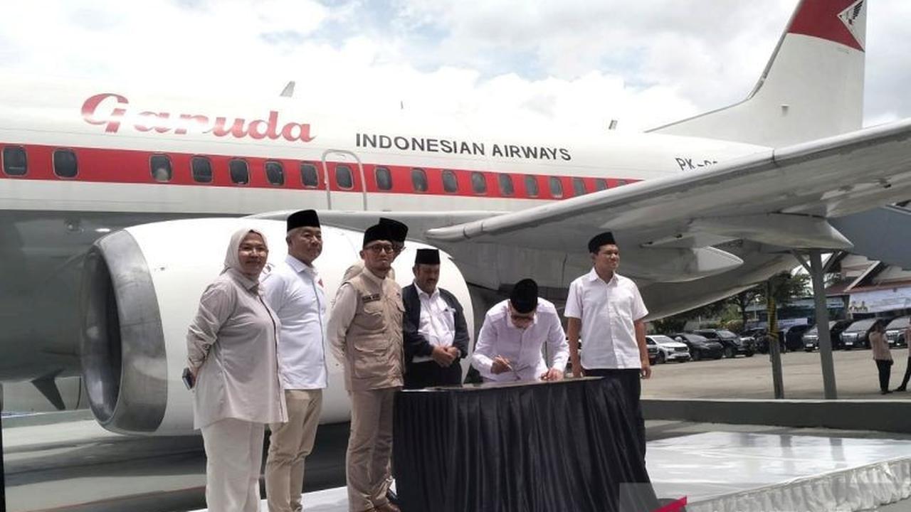 Pesawat Edukasi Haji Aceh Jadi Simbol Penghormatan Presiden Prabowo