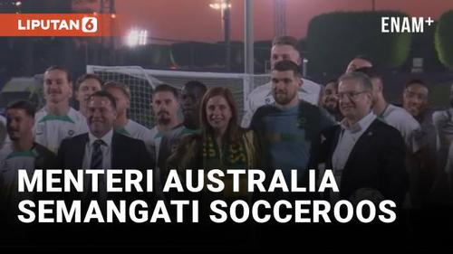 VIDEO: Dukungan Menteri Australia untuk Socceroos di Piala Dunia
