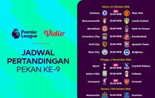 Premier League 2026/27 Pekan ke-9: Akhir Pekan Penuh Big Match dengan Tayangan 4K di Vidio
