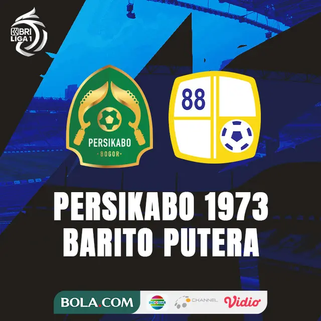 BRI Liga 1 - Persikabo 1973 Vs Barito Putera