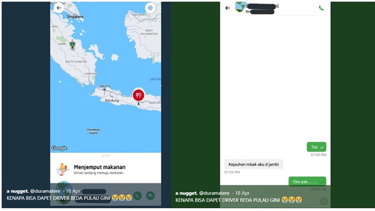 4 Curhatan Netizan Soal Order Via Ojek Online Tapi Dapat Driver Beda Pulau Ini Kocak Abis