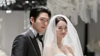 Suasana Pernikahan Kim Woo Bin - Shin Min Ah yang Bertabur Bintang, Lebih Indah dari Adegan Drakor