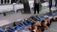 VIDEO: Polresta Medan Bekuk Puluhan Angggota Ormas Kepemudaan