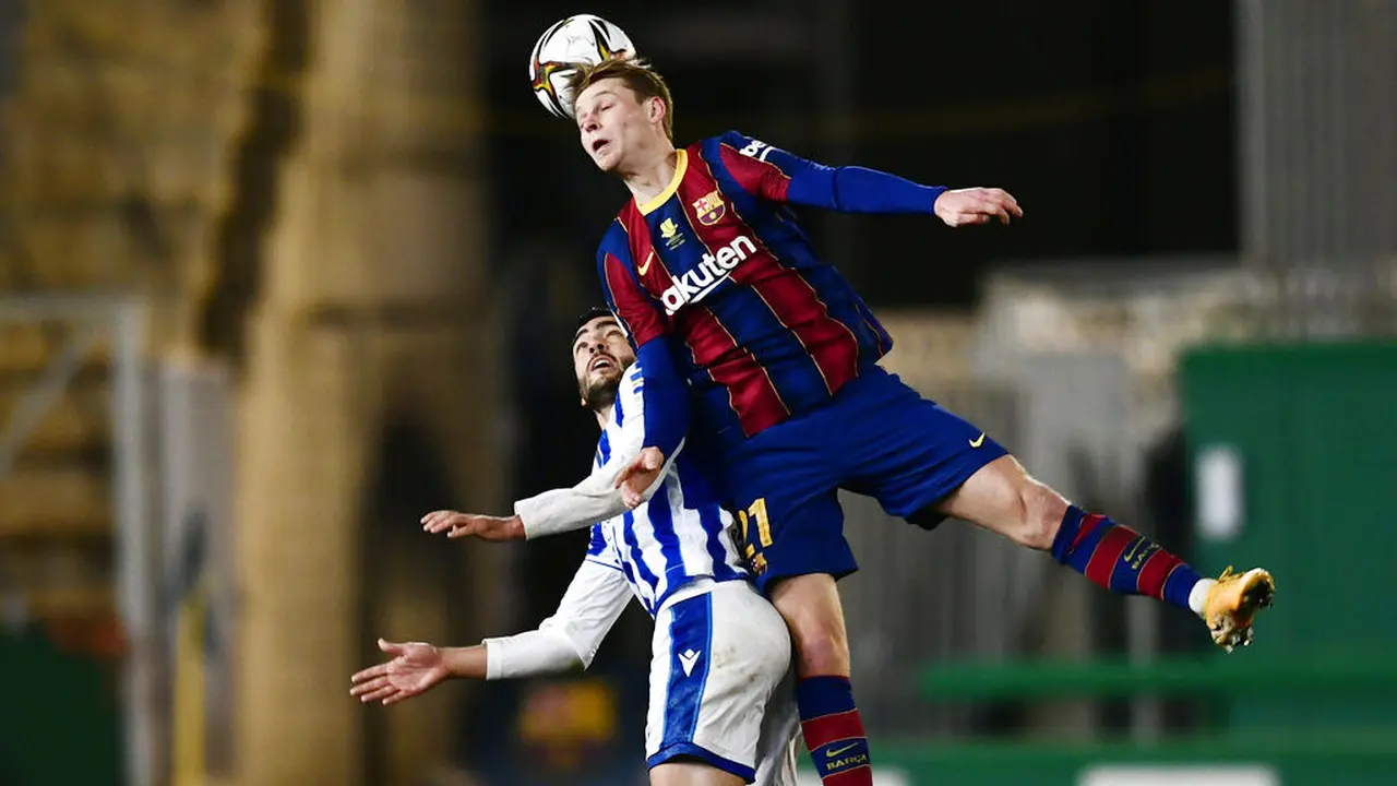 FOTO: Tanpa Lionel Messi, Barcelona Tumbangkan Real Sociedad dan Lolos ke Final Piala Super Spanyol
