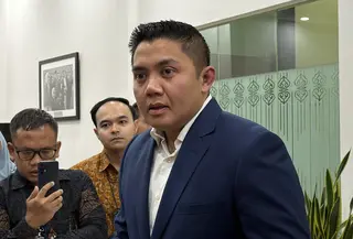 Sekretaris Kabinet (Seskab) Letkol Teddy Indra Wijaya. (Liputan6.com/Lizsa Egeham)