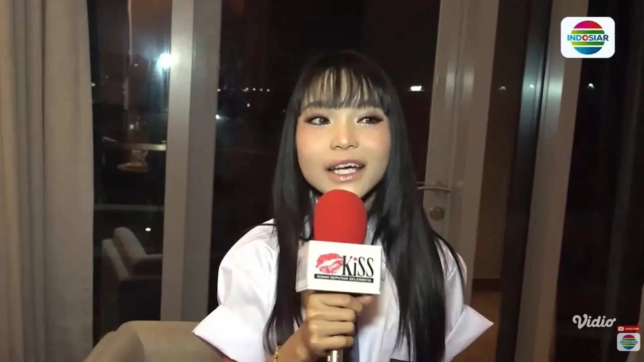 Syaqirah. (Kiss Pagi/ YouTube - Indosiar)