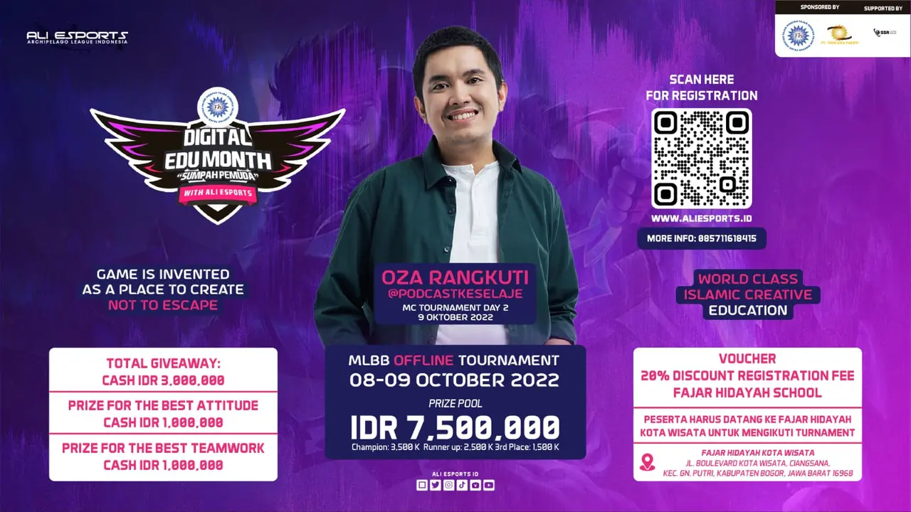 Tournament Fajar Hidayah Digital Edu Month 'Sumpah Pemuda' with ALI ESPORTS