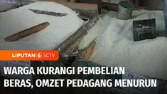 Warga antre panjang dan berdesakan demi mendapatkan beras gratis di Semarang, Jawa Tengah. Sementara di Kabupaten Bogor, Jawa Barat, kebijakan Pemerintah yang menaikkan harga eceran tertinggi beras premium dan medium membuat omzet pedagang beras menu...