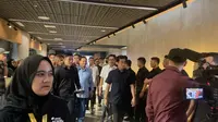 Prabowo Subianto hadir di HUT ke-13 Mata Najwa di Taman Ismail Marzuki, Jakarta. (Foto:Liputan6/Ditto Radityo)