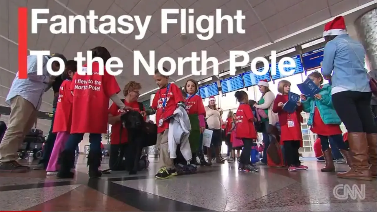 'Flight Fantasy' Wujudkan Mimpi Anak Bertemu Santa (2)