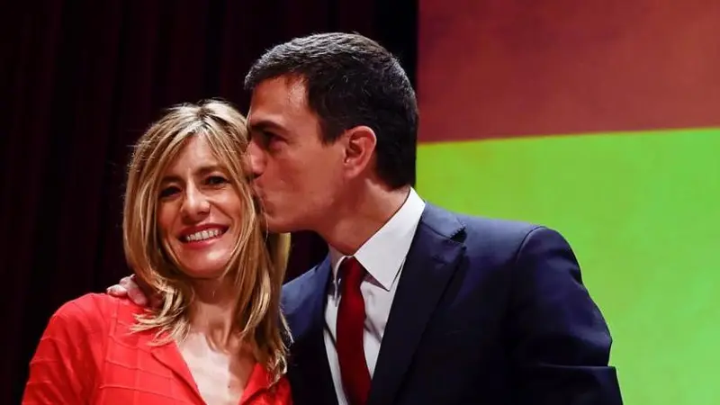 PM Spanyol Pedro Sanchez dan istrinya Begona Gomez.