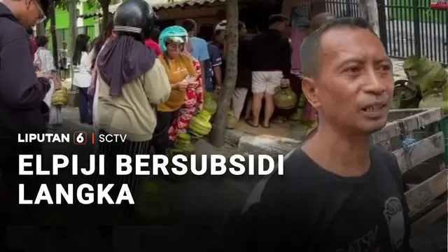 Elpiji Bersubsidi Langka