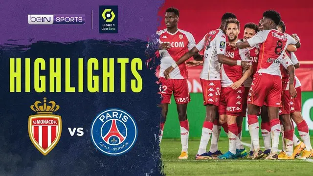 VIDEO: 5 Gol yang Tercipta Saat AS Monaco Taklukkan PSG di Liga Prancis
