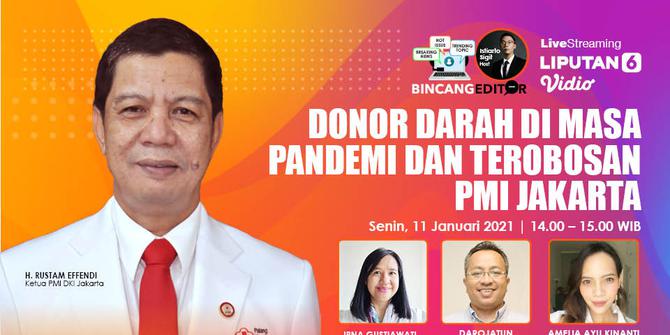 VIDEO: Donor Darah di Masa Pandemi dan Terobosan PMI Jakarta