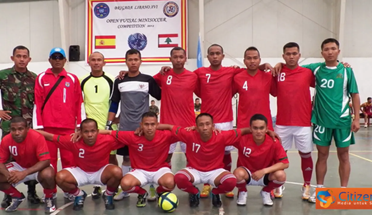 Citizen6, Lebanon:Sementara itu, Tim Futsal FPC (Force Protection Company) dari Indonesia juga menang dengan skor 3-1 melawan tim dari Kontingen China. (Pengirim: Badarudin Bakri)