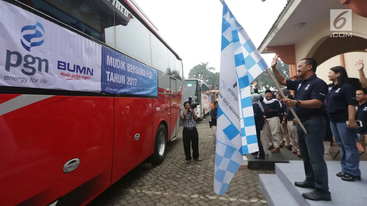 Ilustrasi mudik bareng