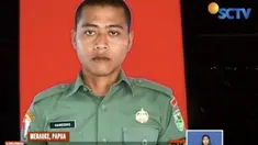 Serda Handoko tergabung bersama 150 anggota TNI dari Batalyon 755 Yalet Kostrad.