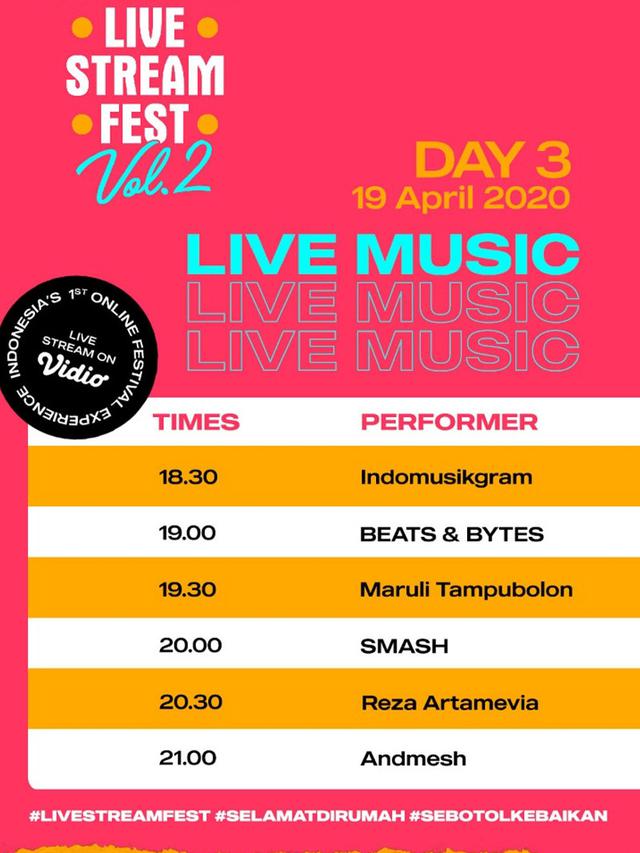 Live Stream Fest Vol.2