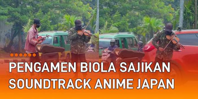 VIDEO: Sajikan Soundtrack Anime Japan, Pengamen Biola Ini Dapatkan Pujian Netizen