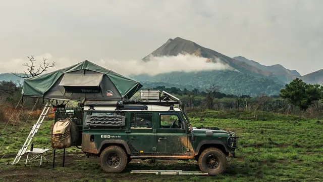 Pemandangan Gunung Nimba yang terletak di Guinea, Afrika