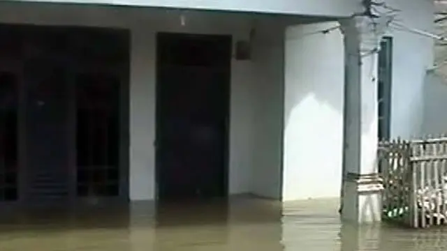 Banjir Pasang di Lampung Selatan