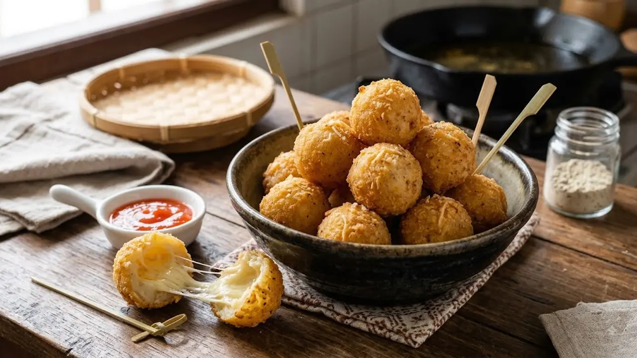 Resep Kelereng Keju Kentang