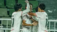 Reno Salampessy cetak gol bagi timnas Indonesia U-19 melawan Timor Leste. (X Timnas Indonesia)