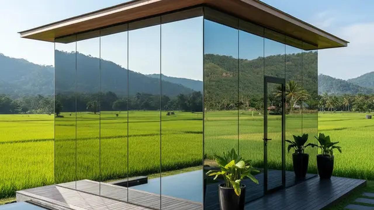 10 Model Rumah Kecil Bergaya Resort Mewah Terbaru, Hunian Pedesaan Estetik
