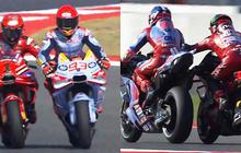 Momen Pecco Bagnaia 'Digandeng' Marc Marquez Menuju Garasi Usai Sesi Latihan di MotoGP Mandalika 2024, Ternnyata ini Penyebabnya