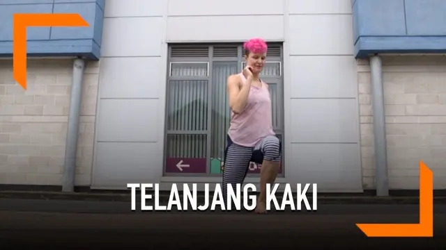 VIDEO: Perempuan Inggris Lari Ribuan KM Tanpa Alas Kaki
