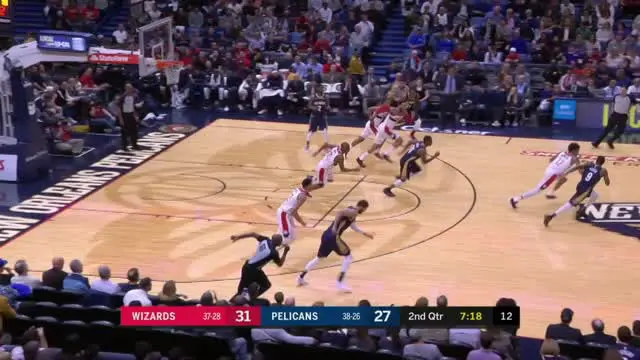 VIDEO : Cuplikan Pertandingan NBA, Wizards 116 vs Pelicans 97