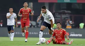 Luka Menalo pada pertandingan BRI Super League, Persija versus Persib, di SUGBK, Jakarta, Sabtu (12-9-2026). (Dok. ileague.id)