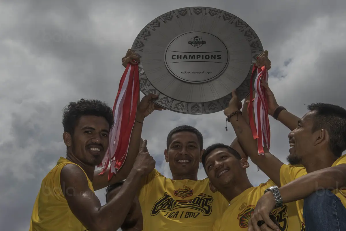 Perayaan Juara Bhayangkara FC