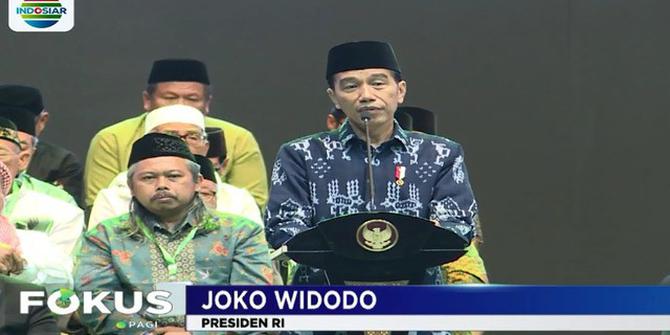 Pesan Jokowi Saat Hadiri Harlah NU ke-93 di JCC Senayan