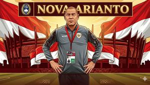 Pelatih Timnas Indonesia U-19, Nova Arianto (Gemini/Bola.com/Hery Kurniawan)
