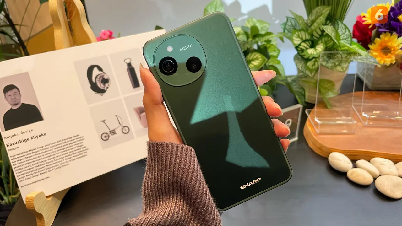 Sharp Aquos sense9 Meluncur dengan Desain Unik, Ringan, dan Performa Handal